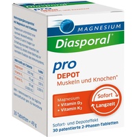 Protina MAGNESIUM Diasporal pro DEPOT Muskel+Kno.Tab 30 St