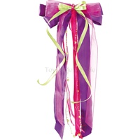 Nestler tradition in emotion Geschenk-Schleifen für Schultüten mattiert lila/pink