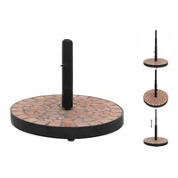 VidaXL Sonnenschirmständer Terrakotta Rund 12 kg