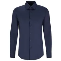 Boss H-hank Kent Langarmhemd Dark Blue 42 Regular