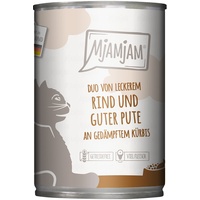 MjAMjAM Duo 400g MjAMjAM Katze 6x400g DUO Rind und