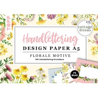 Frechverlag Handlettering Design Paper Block Cottage Dreams A5