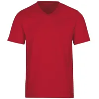 TRIGEMA T-Shirt TRIGEMA "TRIGEMA V-Shirt DELUXE Baumwolle", Damen, Gr.