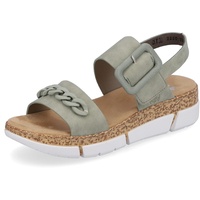 Rieker Damen Sandaletten V2350, Frauen Sandalen 39