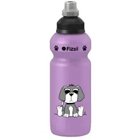 Fizzii Kinder- und Freizeittrinkflasche 500 ml, Motiv Hund, Farbe