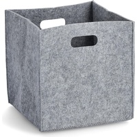 Hti-Living Aufbewahrungskorb Filz grau eckig