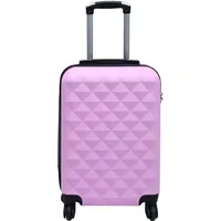 VidaXL Hartschalen-Trolley Rosa ABS