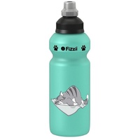 Fizzii Kinder- und Freizeittrinkflasche 500 ml, Motiv Katze, Farbe