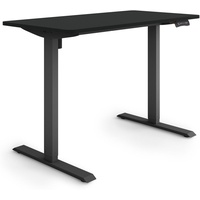 ESmart Germany ETX-121BB 120 x 60 cm Schwarz Ergonomischer