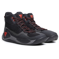 Dainese Atipica Air 2 Motorradschuhe, - Schwarz/Neon-Rot / 43