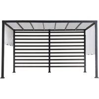 Sunjoy XXXL Pavillon, Metall, 372x221x304 cm, wetterbeständig, Sonnen- &