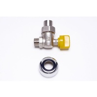 Bosch Installationszubehör Nr. 440/12 Gashahn 3/4 mit TAE, Eckform
