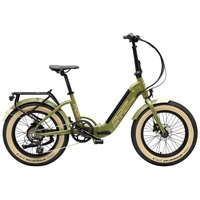 Adriatica Elektro -Falt-FAT-Bike 20 Zoll, grün