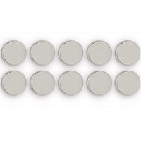 Maul Neodym-Scheibenmagnet, 12 mm, Haftkraft: 2,5 kg, silber 10