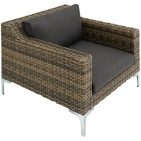 Tectake tectake® Modulares Rattanset Villanova 85 x 89 x