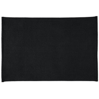Rhomtuft Badematte Plain Schwarz 120 x 70 cm