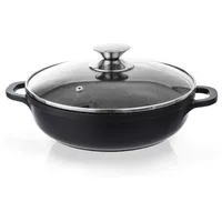 Orion Pfanne Bratpfanne GRANIT Schmortopf Schmorpfann 24cm GRANIT Gas