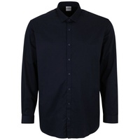 JACK & JONES Blacardiff Plus Size Langarmhemd Navy Blazer