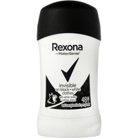 Rexona Invisible Black + White Clothes festes Antitranspirant 48