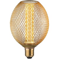 Paulmann LED Leuchtmittel Metallic Glow E27 4,2W messing