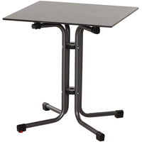 Siena Garden Klapptisch Sola Quadratisch Anthrazit 65 cm x