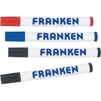 Franken Whiteboard-Marker, Strichstärke: 2-6 mm, sortiert