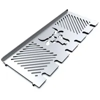 Tuning-art Warmhalte-Grillrost 45 cm Edelstahl silber