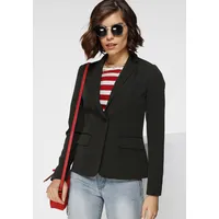 TAMARIS Kurzblazer in Trendfarben Gr. 44, schwarz (blazer aus
