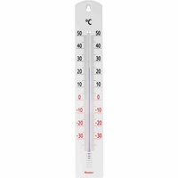Metaltex Außenthermometer Glas 40 x 6,5 x 1,2 cm