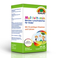 Sunlife Multivitamin Bärchen-Lutschtabletten 60 Stück