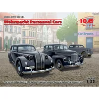 ICM Wehrmacht Personnel Cars(Kadett K38 Salo Kapitan Saloon,Admiral Saloon)