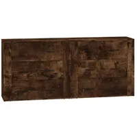 VidaXL Sideboards 2 Stk. Räuchereiche Holzwerkstoff