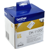Brother PT Etiketten DK11202 weiss 62x100mm 300 St. Rolle