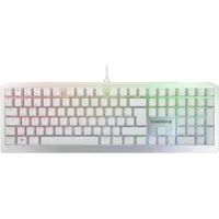 Cherry MV3.0 kabelgebundene Gaming Tastatur DE Layout weiß