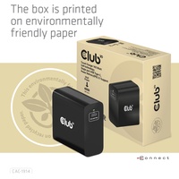 Club 3D Reise Ladegerät PPS 140W GAN, USB Typ-C