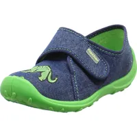 Fischer Markenschuh Fischer Jungen Boogy Hausschuh, Blaugrün, 32 EU