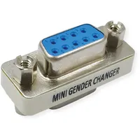 Value Mini Gender Changer, 9pol. Buchse-Buchse