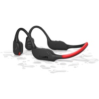 Philips TAA7607BK/00 Kabelloser Open-Ear-Sportkopfhörer, Spritzwasser- und Schweißschutz gemäß IP66
