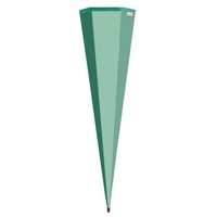 ROTH Schultüte Roth Rohling, mint, 85cm, eckig, ohne Verschluss