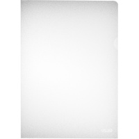 Herlitz Economy Sichthülle für Akten genarbt, A4, transparent, 10er-Pack