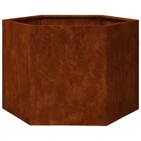 VidaXL Pflanzkübel Rostig 60 x 60 x 45 cm