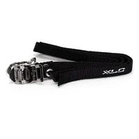 XLC Pedalriemen Nylon, schwarz (1 Paar) - Schwarz