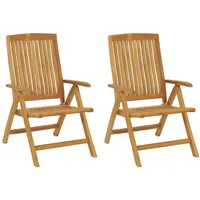 VidaXL Gartenstuhl 55 x 70 x 106 cm braun