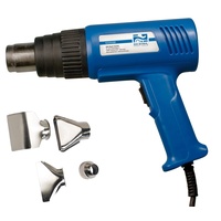 SW-Stahl 62005SB Heißluftfön I 5-teilig I 2000 W, blau