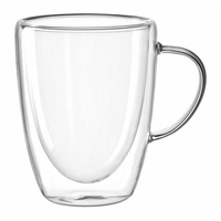 LEONARDO Kaffeebecher Duo 200 ml Glas Transparent Klar