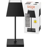 Sigor Nuindie mini eckig nachtschwarz Easy-Connect