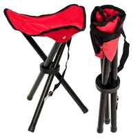 AMANKA Camping Hocker Klapphocker Angelhocker Falthocker Campinghocker Dreibein Stuhl