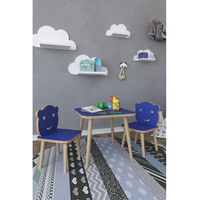 VCM Tischset »LiLuLa«, (BHT 110x52x50 cm) - blau ,