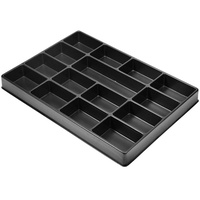 TOOLCRAFT TO-7897164 Einlegeboden PS Herstellerfarbe: Schwarz