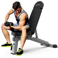 JOROTO Premium Hantelbank | Praktische Fitnessbank, geeignet als Schrägbank